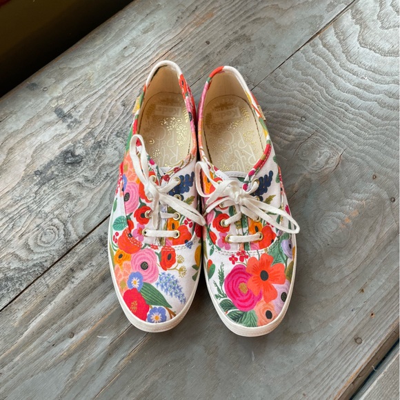 Keds Shoes - Keds x Rifle Paper Company floral garden party sneakers | size 6.5